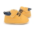 thumbnail image 5 of Biekopu Baby Boy Shoes, Soft Sole Non-slip PU Leather First Walking Shoes Flats Indoor Outdoor Toddler Shoes, 5 of 8