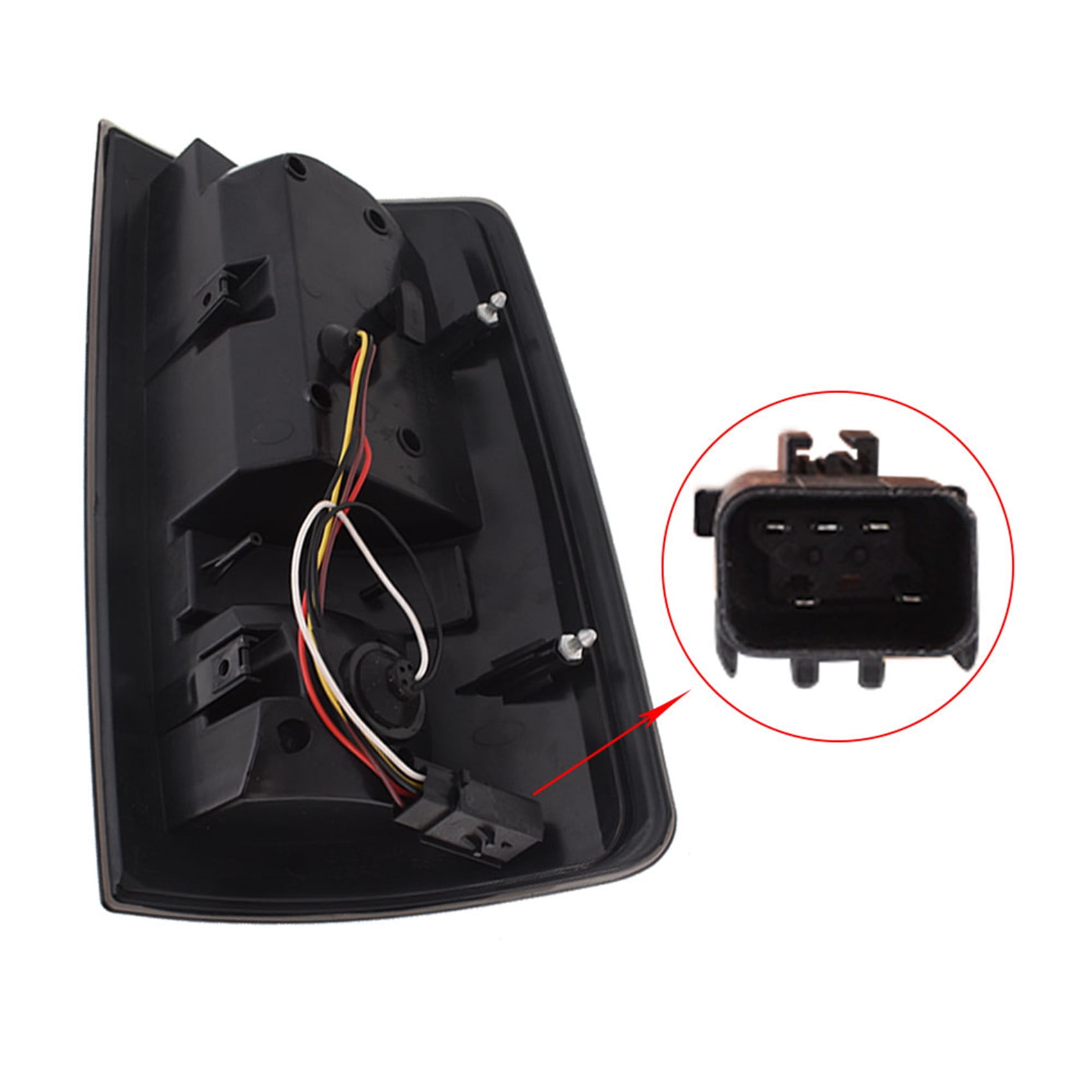 2pcs Rear Tail Light Lamp Housing Assembly Fit for 2002 2003 2004 2005 2006 Dodge Ram 1500 / 2500 / 3500, Rear Left & Right
