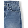 thumbnail image 3 of The Children's Place Girls Wide Leg Contrast Inset Jeans, Sizes 4-16, 3 of 3