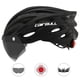 thumbnail image 1 of Casco deportivo Cairbull con luz trasera, visor ajustable y protección solar - Ideal para ciclismo en carretera y montaña - Ligero y resistente PC+EPS - Tallas 54-61cm - Incluye batería recargable -, 1 of 6
