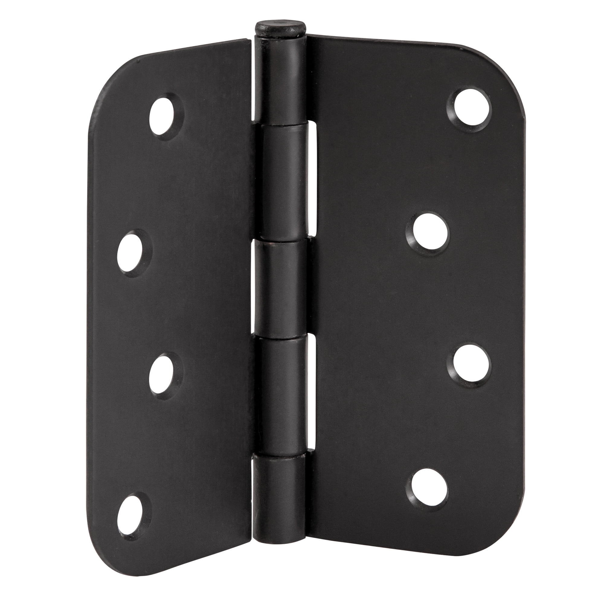 Design House 10-Pack 4" H x .625" Radius Butterfly Interior/Exterior Door Hinges, Matte Black