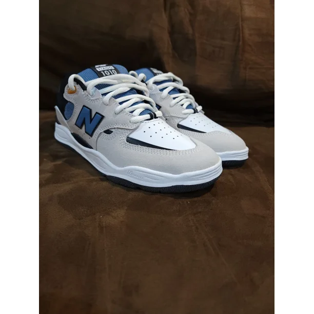 AUTHENTIC NEW BALANCE NB NUMERIC TIAGO LEMOS 1010 | WHITE/TAN/BLUE SIZE 8D