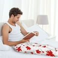 thumbnail image 6 of Maple Leaf Men'S Pajama Pants Soft Sleep Lounge Pants Pjs Bottoms With Pockets Small, 6 of 6