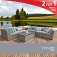 thumbnail image 2 of Catalina 8 Piece Outdoor Wicker Patio Furniture Set 08a, 2 of 6