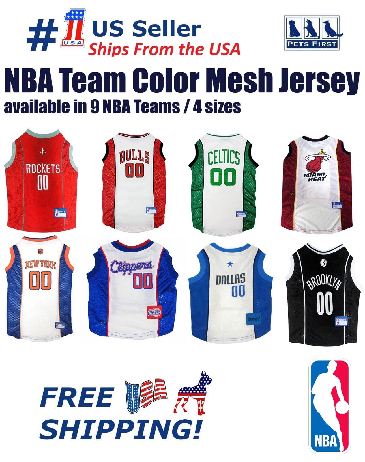 chicago bulls pet jersey