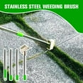 thumbnail image 4 of QHUDLV Steel Wire Weeding Brush for Garden, Manual Weeder Hook Tool for Removing Weeds and Debris from Driveway Cracks and Patio, 4 of 9