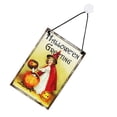 thumbnail image 2 of Bearachild Letrero colgante para puerta de Halloween, colgador de calabaza decorativo feliz de madera, accesorios de placa para ventana, colgante para Kits de decoración para fiestas Tipo 1 Bearachild HA063925-01, 2 of 6