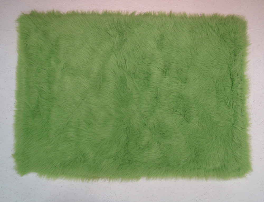 Fun Rugs Flokati Shag Area Rug FLK004 Lime Green Lime Green Comfy Luxe