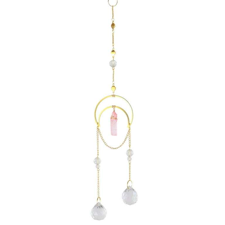 Hanging cheap faux crystals