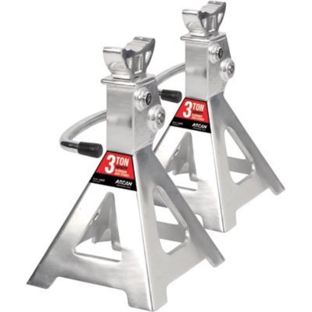 Arcan Aluminum Jack Stands 3Ton Capacity, Pair, Model AJS3T