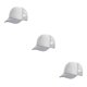thumbnail image 3 of Gorra de béisbol Sonducket para niñas Ajustable transpirable Malla Gris, 3 of 6