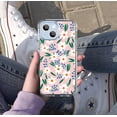 thumbnail image 5 of White Daisies Flower Case for iPhone 13 Pro Max,Aesthetic Colourful Floral Plant Case for Men Women,Unique Soft TPU Bumper Case Cover, 5 of 5