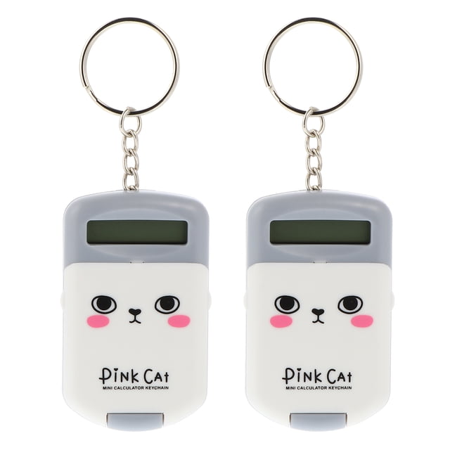 SHISUYAN 2pcs Mini Calculator Adorable Electronic Calculator Arithmetic Calculator