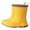 C129/Light Yellow, variant on XIYON Kids Rainboots Boys Girls Boys Footwear Boys Boots Kids Rain Boots Version For All Seasons For Rainy Days Raincoats 7-8
