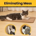 thumbnail image 4 of Cat Scratching Mat, Natural Sisal Mat, Cats Scratch Furniture Protector, Horizontal Cat-Floor Scratching Pad Rug, Protect Carpets and Sofas, 4 of 11