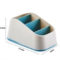 thumbnail image 4 of Caja de Almacenamiento de Escritorio para Control Remoto, Soporte para TV, TeléFono, Cesta Trapezoidal, Organizador de PapeleríA, Estuche para el Hogar., 4 of 5