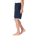 thumbnail image 4 of Kingsize Men's Big & Tall Layered Look Lightweight Jersey Shorts, 4 of 6