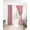 Red, variant on Red Blue Stripe Blackout Curtains 54 Inches Long for Bedroom, Gradient Geometric White Vertical Striped Thermal Insulated Room Darkening Black Out Window Curtain Panels Grommet Drapes for Living Room