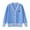 Sky Blue, variant on LYHaoo Girls V Neck Cardigan Sweaters Long Sleeve Knit Cardigan for Girls Button Front Uniform School Sweaters 15-16 Years(Blue)