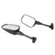 thumbnail image 3 of Kit de espejo retrovisor lateral del manillar con par de motores apto para Honda CBR600F4i 2001-2006, 3 of 4