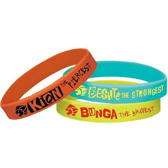 The Lion Guard Rubber Bracelets / Favors (6pc)