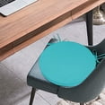 thumbnail image 7 of Round Outdoor Chair Cushions with Ties 14.96'' Waterproof Patio Seat Cushions for Bistro Chairs, Removable Machine Washable Covers, Fade Resistant Garden Furniture Cushions, Non-Slip Round Chair Pads, 7 of 7