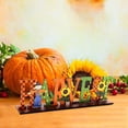 thumbnail image 2 of Otoño, Adorno De Mesa De Madera, Decoración De Mesa De Cosecha De Otoño De Acción De Gracias, Figurita De Otoño Para Decoración De Fiesta De Acción De Gracias Noticed HA043111-02, 2 of 6