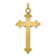 thumbnail image 4 of FJC Finejewelers 14 kt Two Tone Gold INRI Hollow Crucifix Charm 45 x 22 mm, 4 of 6
