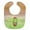 Brown, variant on Cactus Teal and Green Watercolor Baby Bib