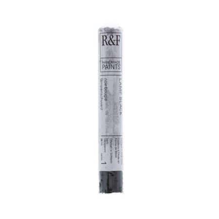 UPC: 0836943005181 | R&F Handmade Paints Pigment Stick  38ml  Lamp Black