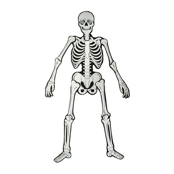 Figura Esqueleto Padi Para Armar La Huesudita Día De Muertos 6 Piezas