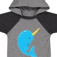 thumbnail image 4 of Inktastic Narwhal Boys or Girls Baby Bodysuit, 4 of 5
