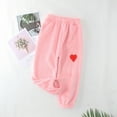thumbnail image 3 of Akiihool Uniform Pants for Boys Boys' Uniform Active Twill Pant (Pink,2-3 Years), 3 of 5