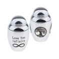 thumbnail image 1 of 2 Unids Acero Inoxidable Cremation Urn Pet Dog Funeral Urnas Holder Yuyangstore Urnas de cremación Titular, 1 of 8