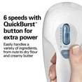 thumbnail image 3 of Hamilton Beach 6-Speed Electric Hand Mixer with Whisk, Traditional Beaters, Snap-On Storage Case, White, 3 of 5