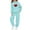 Light Blue, variant on Auroural Everyday Kids Outfits Sets 2-Piece Sets 5T Boys Sets on Sale Children's Heart-shaped Print Long Hooded Sweatshirt And Leg Tied Sweatpants Casual Sports Two-piece Set For Kids