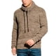 thumbnail image 1 of Gibobby Suéter ligero hombre Sudadera de vellón de manga larga con cuello redondo para hombre(Marrón,G), 1 of 5