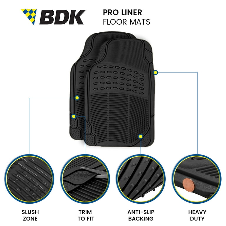 Bdk Proliner Heavy Duty Rubber Floor Mats