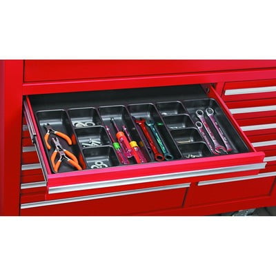 Details about   Tool Box Chest Cabinet Organizer Tray Rolling Cart Drawer Organizer Tools Holder 