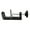B, variant on Woodworking Clamp Compact & Portable Hand Tool Reversible C Clamp Woodworking C Clamp for Fixing & Cutting