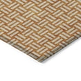thumbnail image 4 of Addison Rugs Machine Washable Indoor/ Outdoor Chantille Contempory Crosshatch Rug Terracotta - 9' x 12', 4 of 5