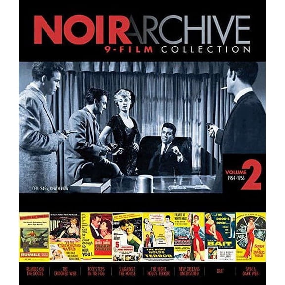 Noir Archive 9-Film Collection: Volume 2: 1954-1956 (Blu-ray), Kit Parker Films, Mystery & Suspense