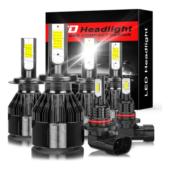 Applies to LED Headlight Kit H7 Hb4 14000lm for Volkswagen High/Low Beam