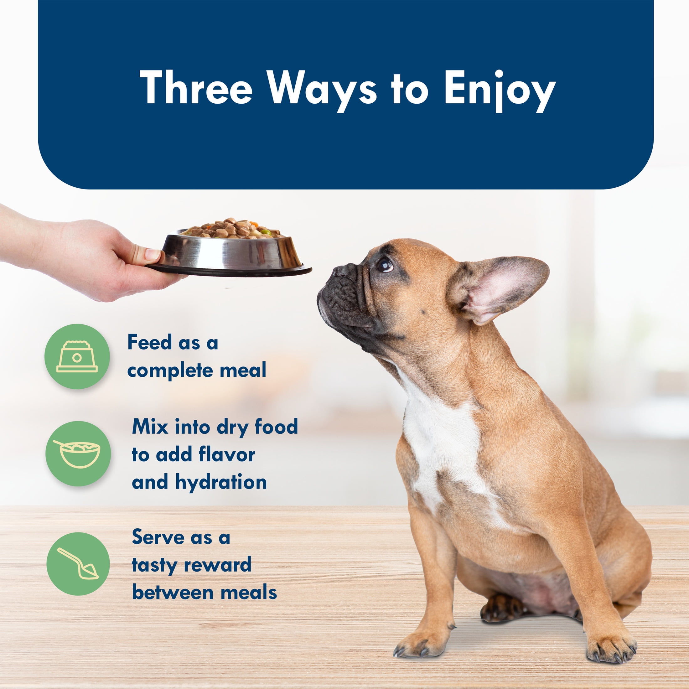(12 pack) Blue Buffalo Delights Small Breed Natural Wet Dog Food, NY Strip in Gravy, 3.5-oz. Cup