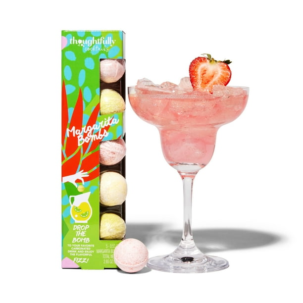 Thoughtfully Cocktails, Margarita Cocktail Bombs Variety Pack Gift Set