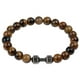 thumbnail image 1 of Pulsera de Piedra Ojo de Tigre Pulsera de Piedra de Lava Stress Yoga Beads Pulsera Ajustable Difusor de Aceite de Aromaterapia Pulsera de Lava para Hombre Mujer, 1 of 2