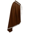 thumbnail image 5 of Meichang Mens Renaissance Shawl Half Shoulder Cape Medieval Cloak Victorian Halloween Costume, 5 of 7