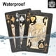 thumbnail image 2 of Juego de cartas LotFancy Black Poker impermeable con fundas, 2 unidades LotFancy LotFancy, 2 of 8