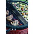 thumbnail image 2 of Kamado Joe Innovative 18" Half-Moon Classic Fish/Vegetable Grill Cooking Surface, 2 of 2