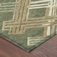 thumbnail image 3 of Addison Rugs Chantille Indoor/Outdoor Transitional Geometric Olive Machine Washable Rectangle Rug, 8' x 10', 3 of 8